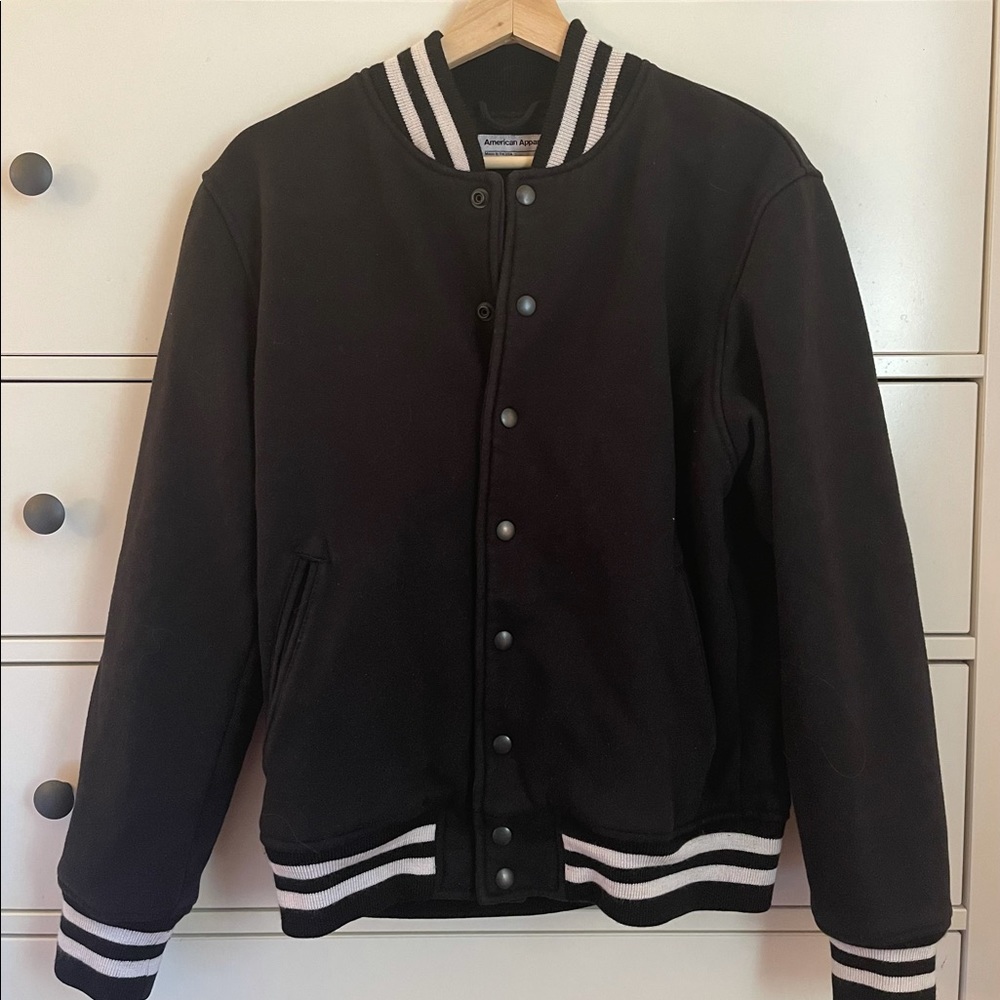 American Apparel oversized bomber
